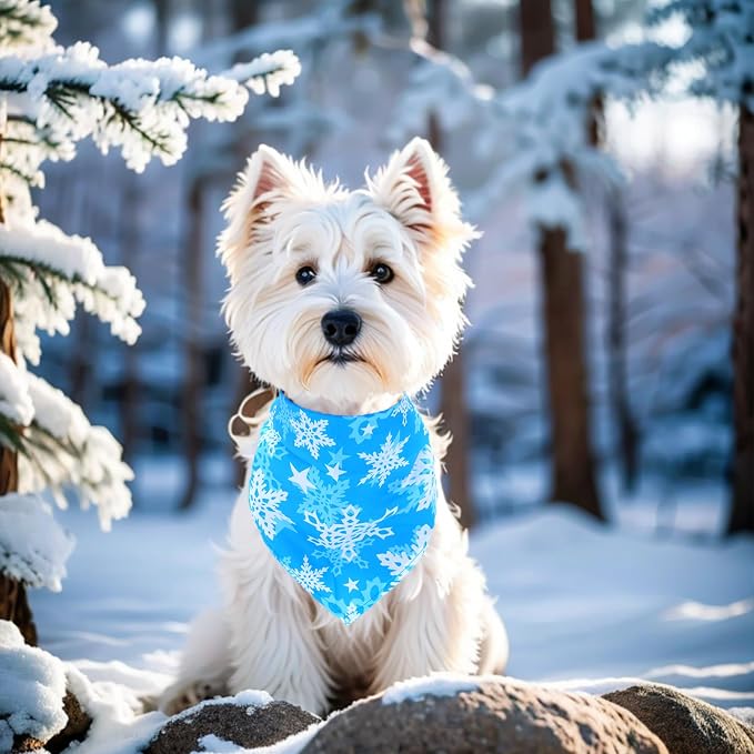 30 Pack Winter Dog Bandanas Bulk - Image 6