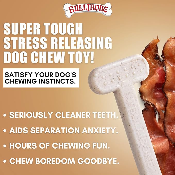 Bullibone Nylon Dog Chew Toy for Aggressive Chewers - Image 2