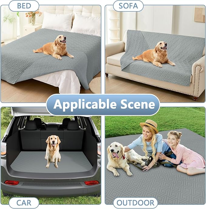 hyha Waterproof Dog Blanket, Soft Dog Bed Cover Pet Blankets, Waterproof Sofa - Image 6