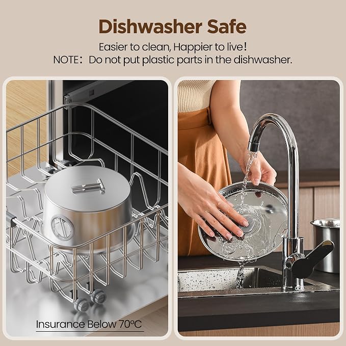 Cat Water Fountain Stainless Steel: Water Dispenser - Image 7