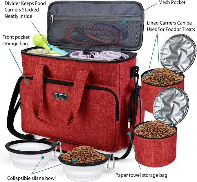 BAGLHER Dog Travel Bag, Pet Travel Bag, - Image 5