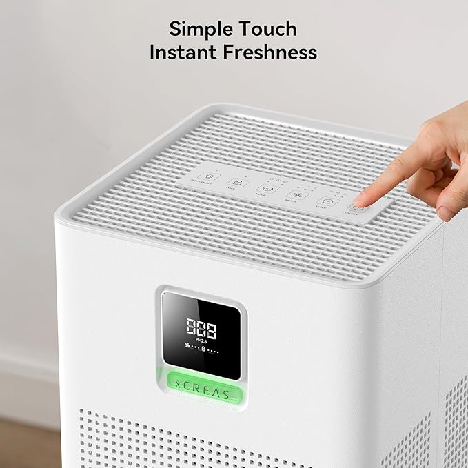Air purifier for Home Bedroom Up to 1937ft², HEPA 13 Air Filter - Image 8