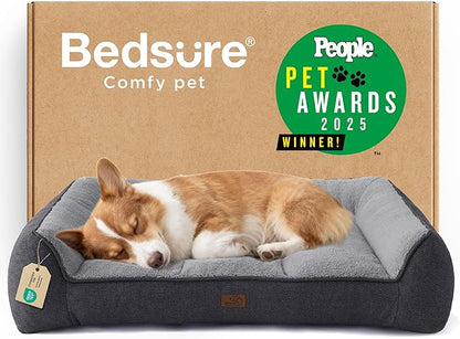 Bedsure SupportMax™ Orthopedic Dog Bed Medium Size Dog by BEDSURE