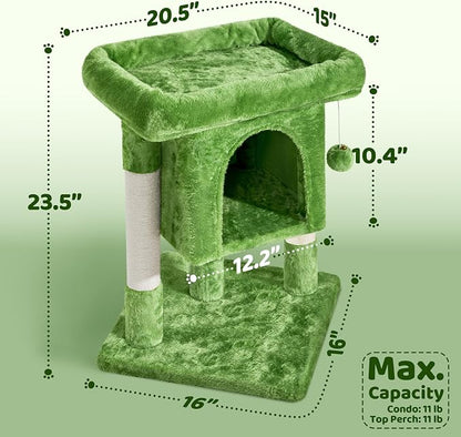 Yaheetech 23.5in Cat Tree, Cute Cat Tower - Image 7