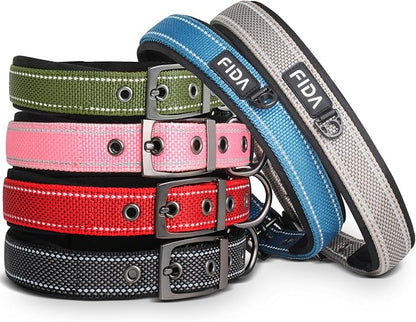 Fida Heavy Duty Dog Collar for Large Dogs, Ultra Comfortable Soft Neoprene - Image 5