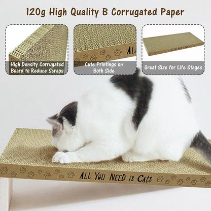 AccEncyc Cardboard Cat Scratcher Pads Cat Scratching Board - Image 3