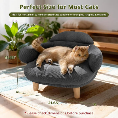 Cat Sofa Furniture-Style Pet Bed - Image 3