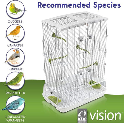 Vision M02 Wire Bird Cage, Bird Home - Image 6