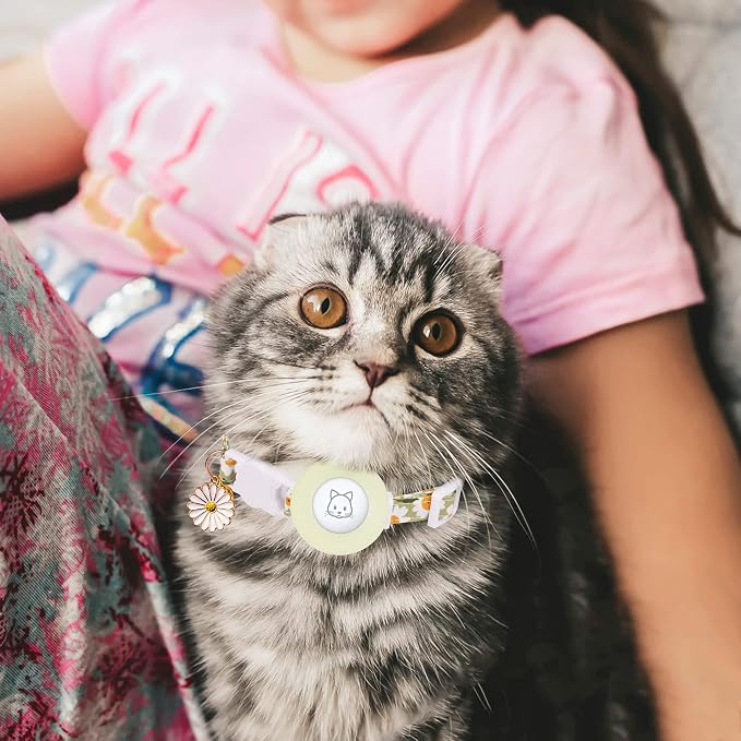 Airtag Cat Collar, JXFUKAL Kitten Collar Breakaway - Image 7