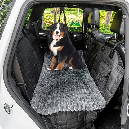 Non-Slip Dog Bed Mat for Car, Fuzzy Backseat Pet Mat, Travel Pet-Friendly Seat by TGODGPYPetCouchCover