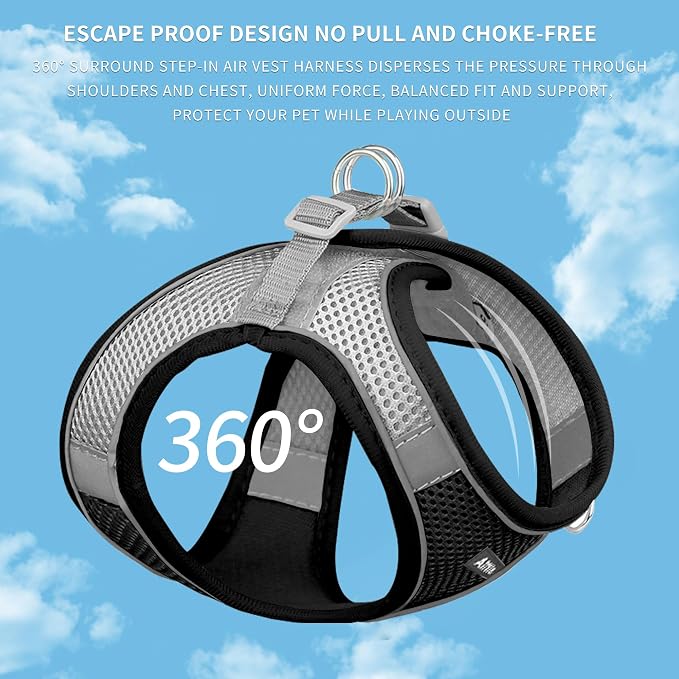 AIITLE Step in Dog Harness and Leash Set - Image 10