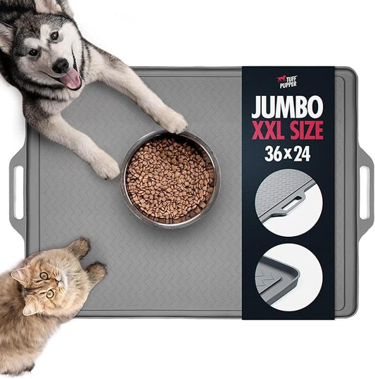 Tuff Pupper XXL Dog Feeding Mat 36x24 by TuffPupper