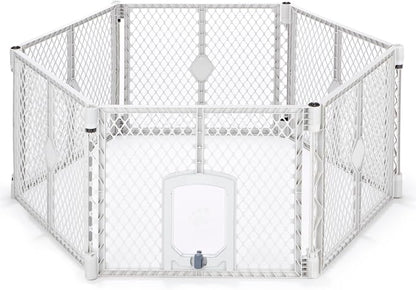 MyPet Petyard Passage: 5.5 Ft. Wide Customizable Folding Dog Playpen by MyPet