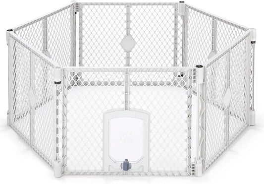 MyPet Petyard Passage: 5.5 Ft. Wide Customizable Folding Dog Playpen by MyPet