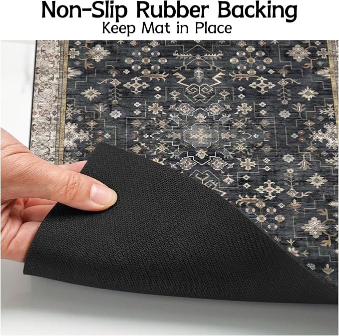 Pet Food Mats for Floor, Absorbent Dog Mat for Food and Water Dispenser Mat - Image 5