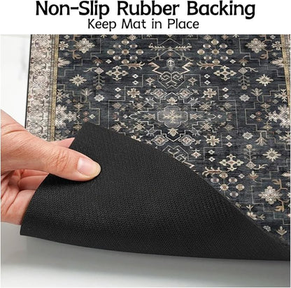 Pet Food Mats for Floor, Absorbent Dog Mat for Food and Water Dispenser Mat - Image 5