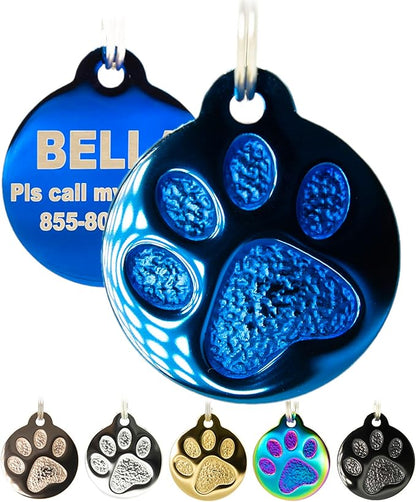 Engraved Pet Tag for Dogs and Cats by PetANTastic