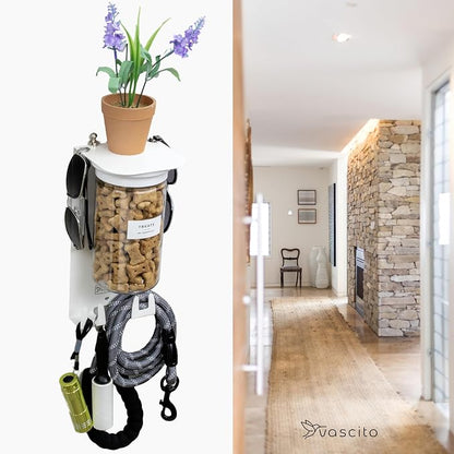 Dog Treat Holder For Wall Storage For Pets, Premium Pet Wall Organizer - Image 3