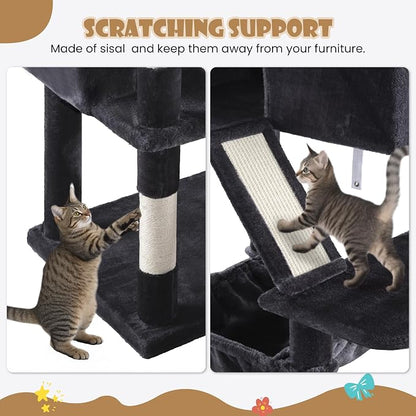 SHA CERLIN 81in Multi-Level Tall Cat Tree Tower - Image 7