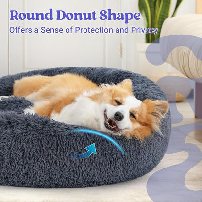 rabbitgoo Calming Dog Bed for Small Medium, 30 inches Pet Bed Machine Washable - Image 4