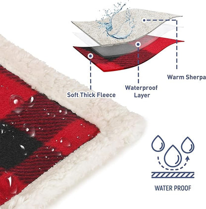 Kritter Planet Waterproof Dog Blanket, Reversible Water Proof Pet Blanket - Image 3