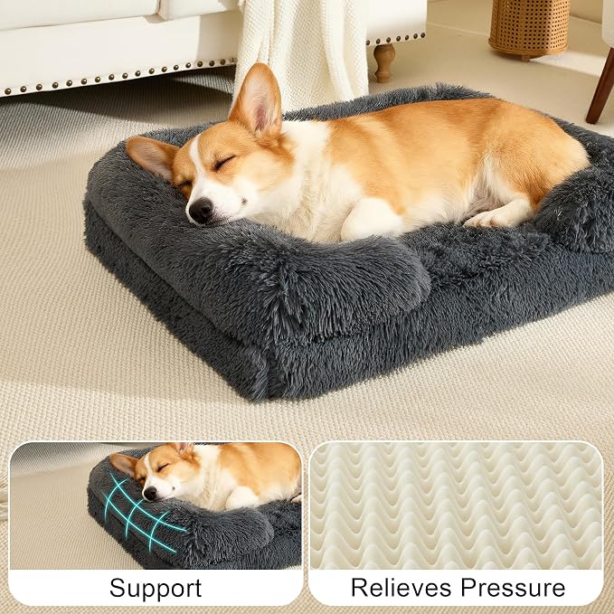 Orthopedic Dog Bed Large Dogs of Comfortable Memory Foam Pet Bed - Image 2
