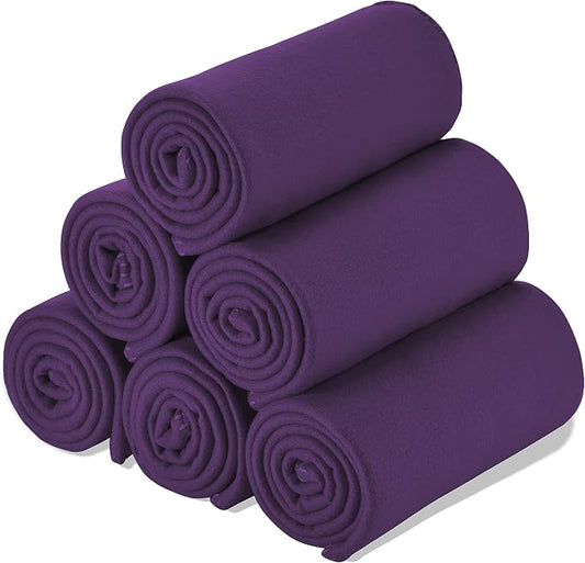Fleece Throw Blanket Set Bulk for Travel Kids Outdoor Wedding Pet by SPEICALGLORY