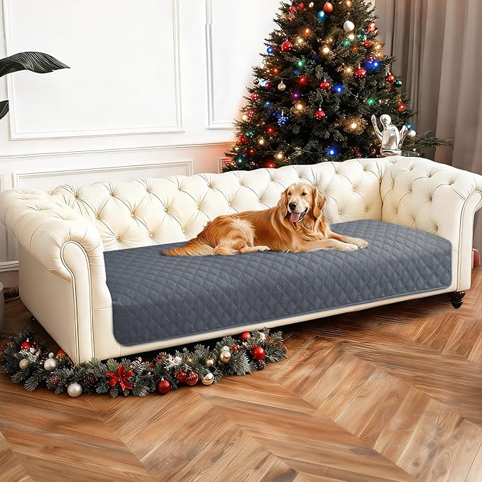 Waterproof Dog Blanket, Non-Slip Soft Pet Bed Cover, Couch Cover by CYCMACOHOME