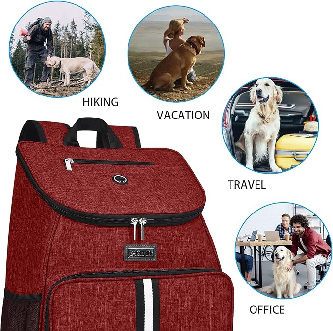 BAGLHER丨Dog Travel Bag, Airline Approved Pet Supplies Backpack, Dog Travel - Image 6