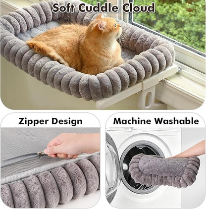 Cloud-Cuddle Cat Window Perch - Image 2