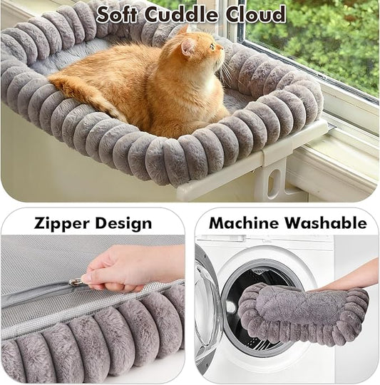 Cloud-Cuddle Cat Window Perch - Image 2