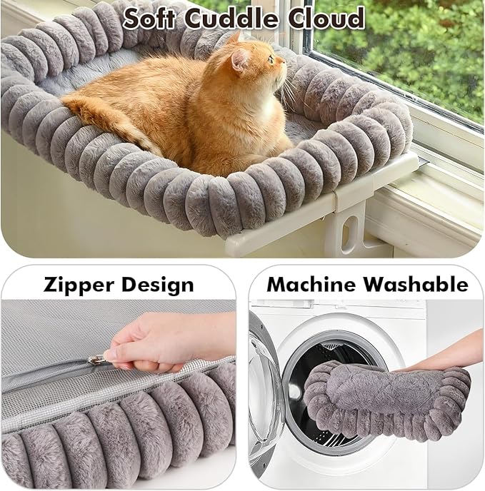 Cloud-Cuddle Cat Window Perch - Image 2