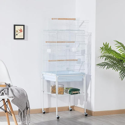 Yaheetech Play Open Top Parrot Bird Cages - Image 2