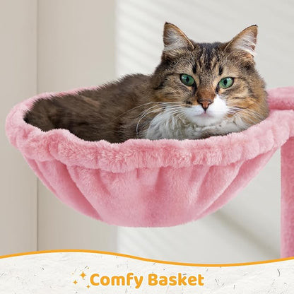 Yaheetech Cat Tree Tower for Indoor Kitten, Pet Furniture - Image 7