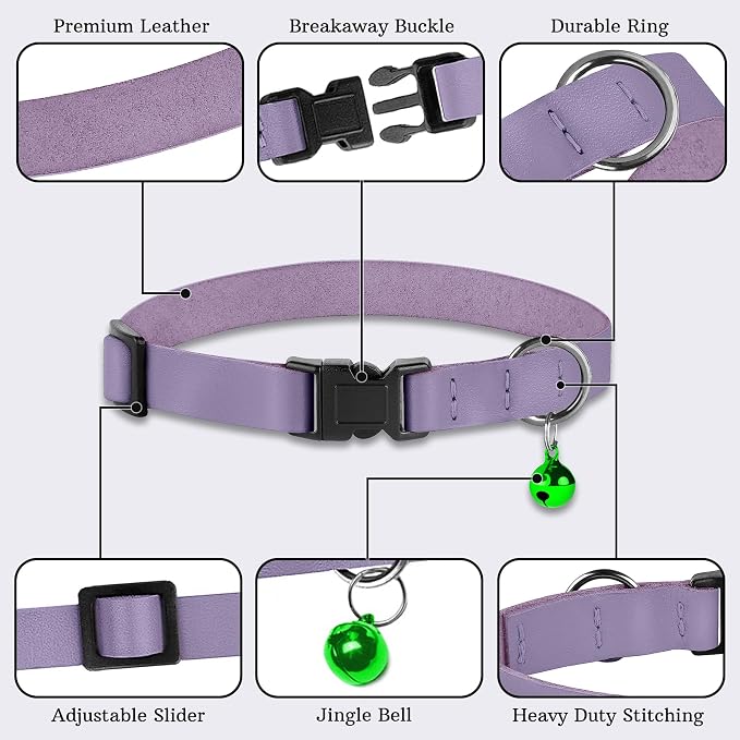 Breakaway Cat Collar with Bell - Image 5