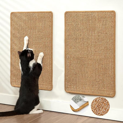 Cat Scratcher Mat, Sisal Cat Scratch Pad by Conlun