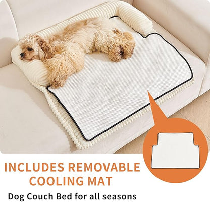 HAOMAIJIA Dog Couch Bed for Large Dogs, Non Slip Pet Couch Covers for Sofa - Image 2