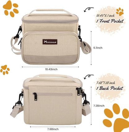 Modoker All-in-One Dog Travel Bag Airline Approved Pet Cat Tote Organizer - Image 4