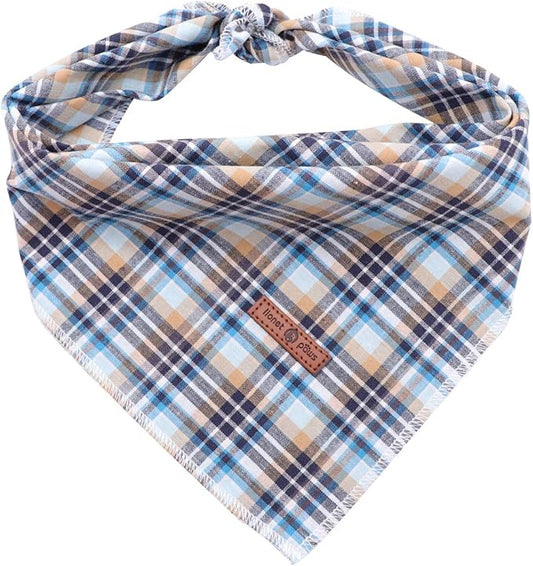 Lionet Paws Dog Bandana Washable Cotton Handkerchief Scarf Triangle Bandana by lionetpaws