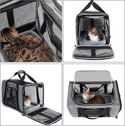 Pet Carrier for Small Cats Dogs, Dog Carrier Travel Bag - Image 4