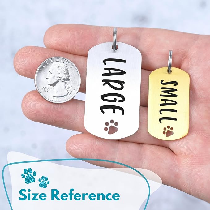 Ultra Joys Dog Tags Personalized - Image 4