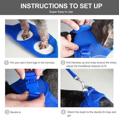 Fida Cat Harness and Leash Set for Walking Kitten and Puppy, Escape Proof - Image 5