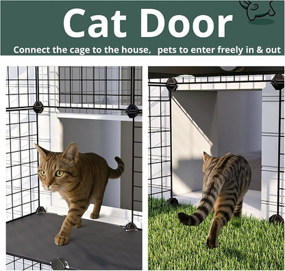 Oneluck 69 Inch Catio Outdoor Cat Enclosure - Image 5