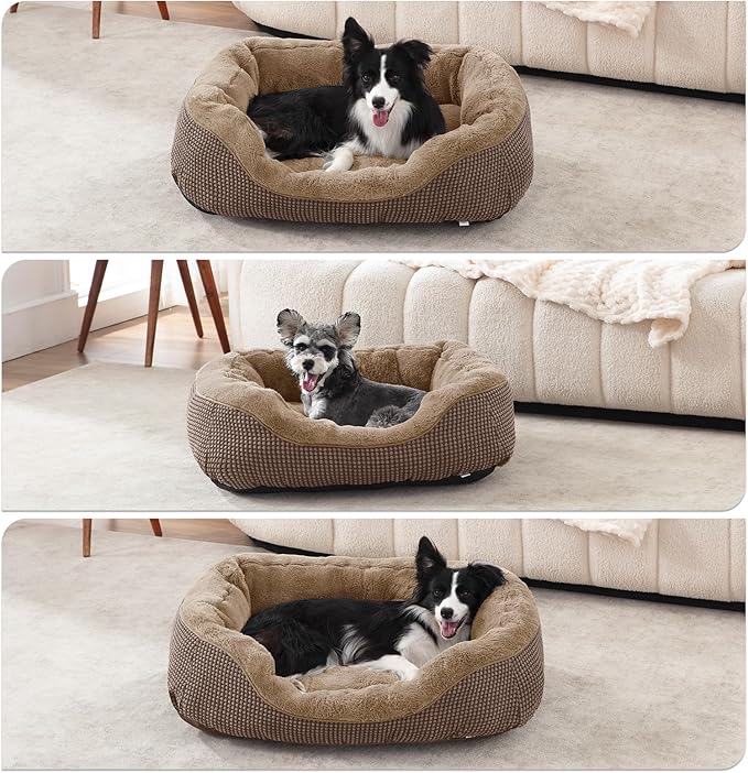 INVENHO Large Dog Beds Large Sized, Washable Orthopedic Warming Soft Sleeping - Image 8