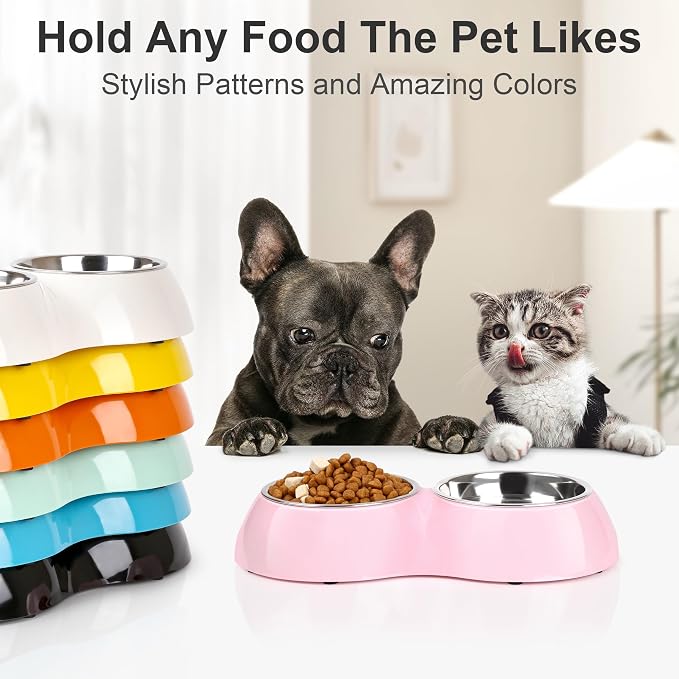 Stainless Steel Dog Bowls Set – Dual Non-Slip Pet Dishes - Image 6