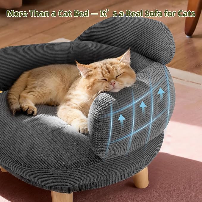 Cat Sofa Furniture-Style Pet Bed - Image 2