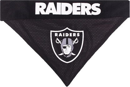Pets First NFL LAS Vegas Raiders Reversible Bandana Size XX-Large - Image 2