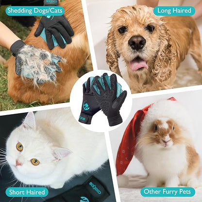 COOLJOB Patented Pet Grooming Gloves - Image 5