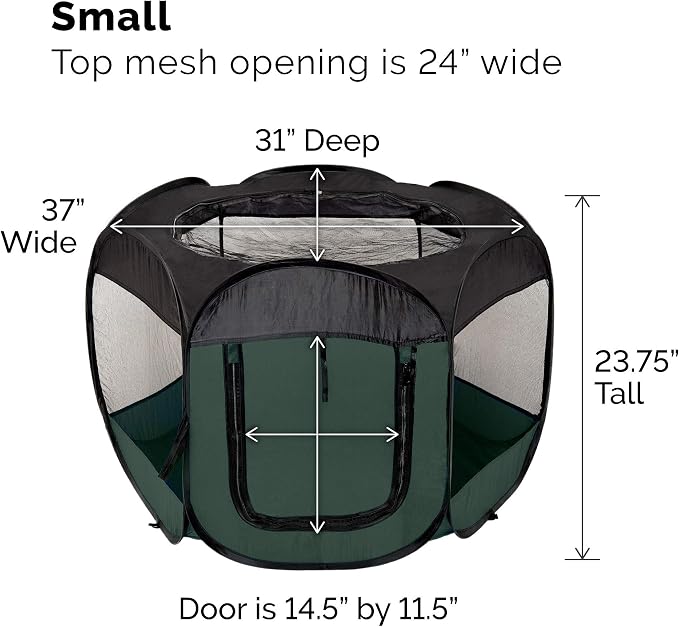 Furhaven Portable Dog Playpen Cat Tent, Pet playground, Kennel foldable indoor - Image 2