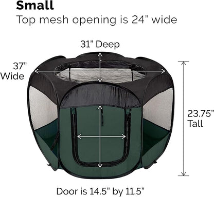 Furhaven Portable Dog Playpen Cat Tent, Pet playground, Kennel foldable indoor - Image 2